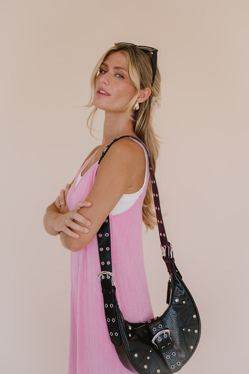 Everyday Ease Ribbed Jumpsuit// Barbie Pink